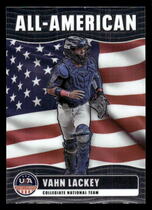 2026 Panini Prizm Stars & Stripes All-American #10 Vahn Lackey