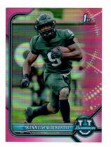 2022 Bowman University Chrome Pink Refractor #82 Kenneth Walker