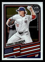 2026 Panini Prizm Stars & Stripes #21 Tomas Valincius