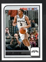 2023 Panini NBA Hoops #17 Keldon Johnson
