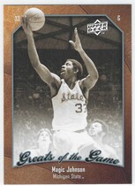 2009 Upper Deck Greats of the Game #39 Magic Johnson