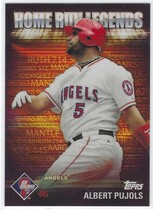 2012 Topps Prime Nine Home Run Legends #HRL-9 Albert Pujols