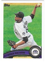 2011 Topps Update #US73 Juan Nicasio