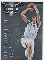 2014 Panini Totally Certified #38 Dirk Nowitzki