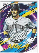 2020 Topps Fire #112 Austin Nola