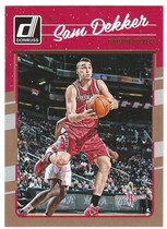 2016 Donruss Base Set #113 Sam Dekker