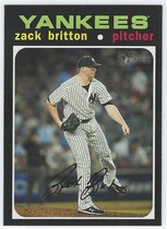 2020 Topps Heritage #460 Zack Britton