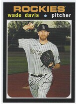 2020 Topps Heritage High Number #715 Wade Davis