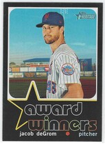 2020 Topps Heritage High Number Award Winners #AW-4 Jacob Degrom