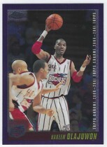 2000 Topps Chrome #124 Hakeem Olajuwon