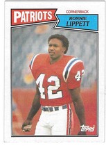 1987 Topps Base Set #109 Ronnie Lippett