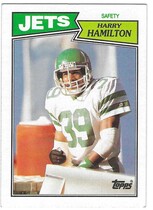 1987 Topps Base Set #141 Harry Hamilton