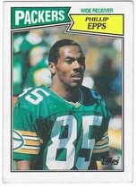 1987 Topps Base Set #355 Phillip Epps