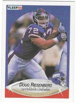 1990 Fleer Base Set #75 Doug Riesenberg