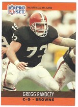 1990 Pro Set Base Set #476 Gregg Rakoczy
