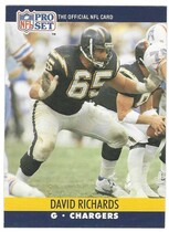 1990 Pro Set Base Set #633 David Richards