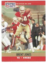 1990 Pro Set Base Set #639 Brent Jones