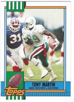 1990 Topps Traded #17 Tony Martin