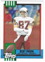1990 Topps Traded #121T Ricky Proehl
