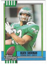 1990 Topps Traded #124T Heath Sherman