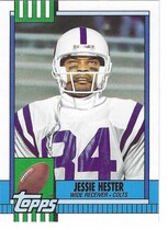 1990 Topps Traded #128 Jessie Hester