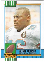 1990 Topps Traded #129T Alfred Oglesby