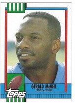 1990 Topps Traded #1 Gerald McNeil