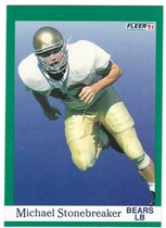 1991 Fleer Base Set #426 Mike Stonebreaker