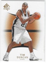 2007 SP Authentic #92 Tim Duncan