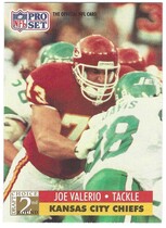1991 Pro Set Base Set #779 Joe Valerio