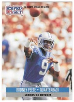 1991 Pro Set Spanish #70 Rodney Peete