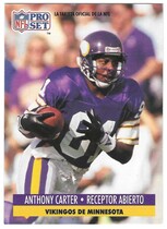 1991 Pro Set Spanish #137 Anthony Carter