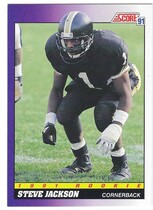 1991 Score Base Set #598 Steve Jackson