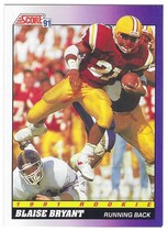 1991 Score Base Set #603 Blaise Bryant
