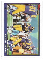 1991 Topps Base Set #527 Damone Johnson