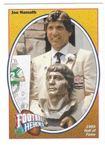 1991 Upper Deck Joe Namath Heroes #17 Joe Namath