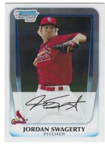 2011 Bowman Chrome Prospects #BCP183 Jordan Swagerty