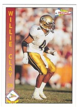 1992 Pacific Base Set #330 Willie Clay