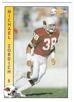 1992 Pacific Base Set #579 Michael Zordich