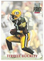 1992 Pro Set Power #304 Terrell Buckley