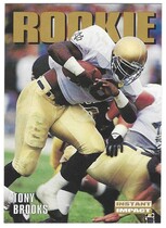 1992 SkyBox Impact #331 Tony Brooks