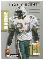 1992 SkyBox Prime Time #128 Troy Vincent