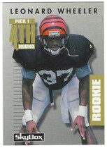 1992 SkyBox Prime Time #132 Leonard Wheeler