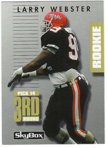 1992 SkyBox Prime Time #235 Larry Webster