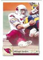 1992 Upper Deck Base Set #488 Michael Zordich