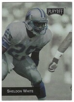 1993 Playoff Base Set #83 Sheldon White