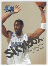 2003 Skybox Autographics #12 Tracy McGrady