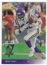 1993 SP Base Set #158 Qadry Ismail