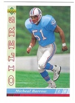 1993 Upper Deck Base Set #484 Michael Barrow