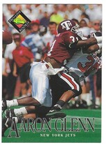 1994 Pro Line Live #339 Aaron Glenn